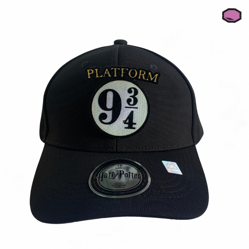 Gorra Harry Potter Andén 9 3/4 Negra