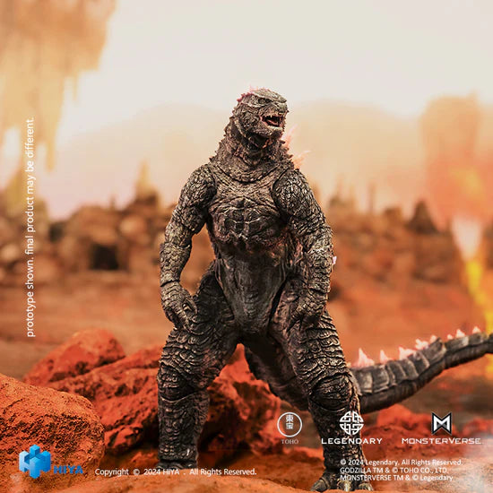 Figura Hiya Toys Godzilla X Kong The New Empire Evolved Godzilla Versión 2024 Escala 1/10