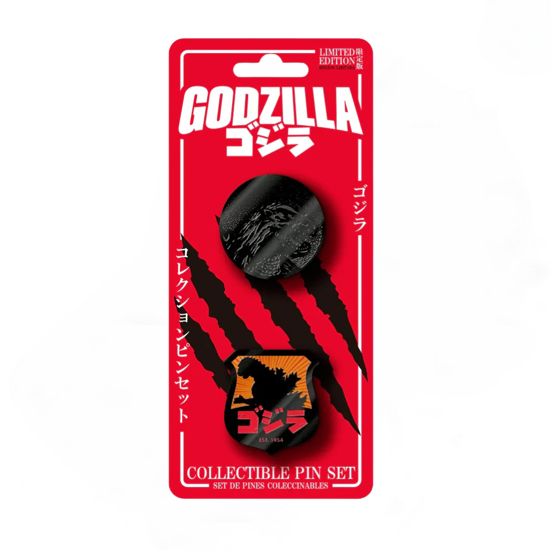 Set de Pines Godzilla Edición Especial