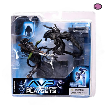 Set de Figuras Mcfarlane Toys Diorama Estatua Alien vs Predator