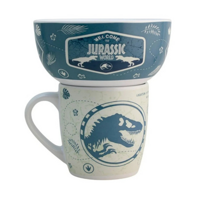 Jurassic World Set de Bowl y Taza