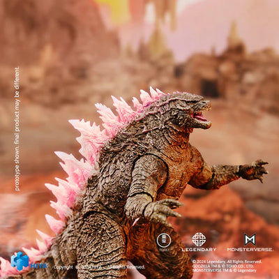 Figura Hiya Toys Godzilla X Kong The New Empire Evolved Godzilla Versión 2024 Escala 1/10
