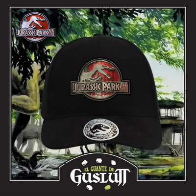 Gorra Jurassic Park III Logo Clásico Negra