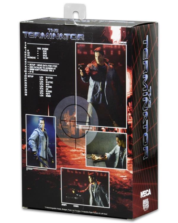 Figura NECA The Terminator T-800 (Tech Noir) Versión Ultimate