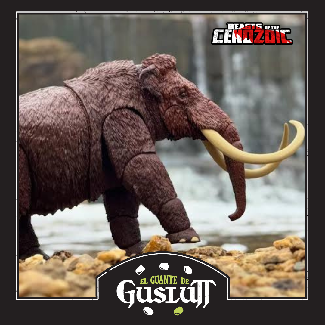 Beasts of the Cenozoic Wooly Mamooth (Mammuthus Primigenius) Escala 1/35