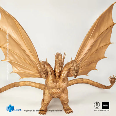 Figura Hiya Toys Godzilla vs King Ghidorah Versión 1991 Escala 1/10