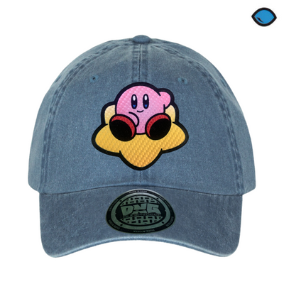 Gorra Kirby All Star Azul Tipo Deslavada