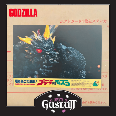 Postcard Oficial Godzilla (Battra 1992) Ichiban Kuji Edición Japonesa