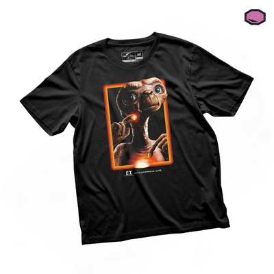Playera E.T. The Extraterrestrial Negra
