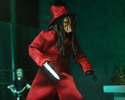 Figura NECA Saw Jigsaw Killer (Edición Bata Roja) Versión Ultimate