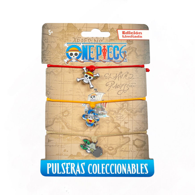Set de Pulseras One Piece Edición Limitada