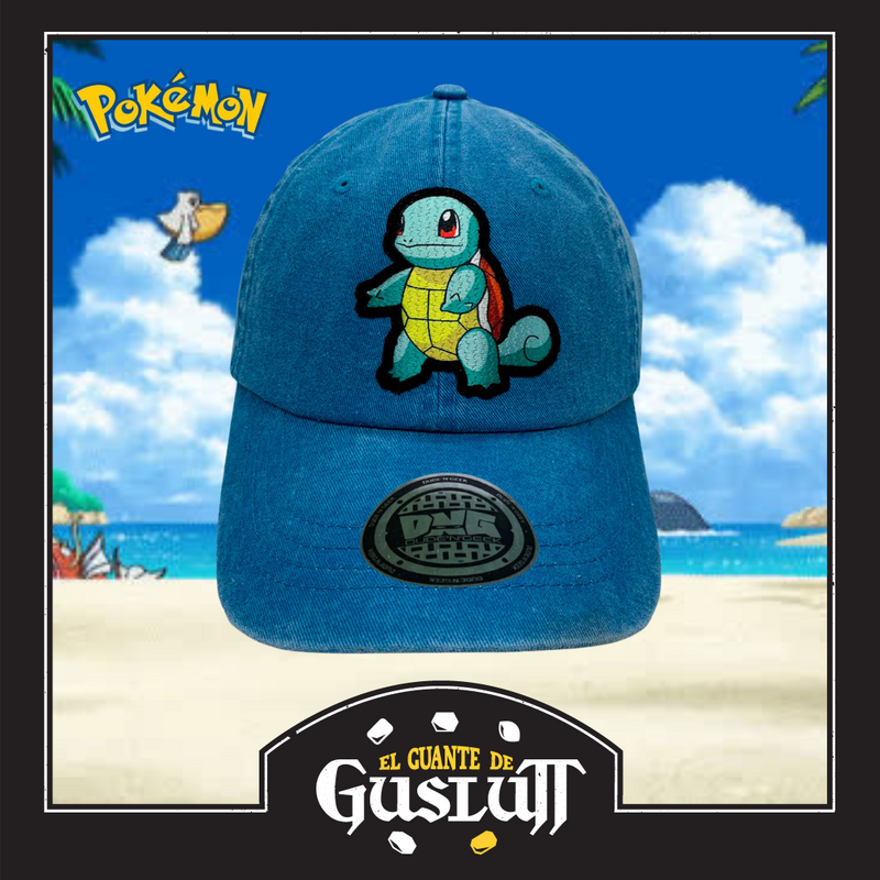 Gorra Pokémon “Squirtle” Turquesa Vintage