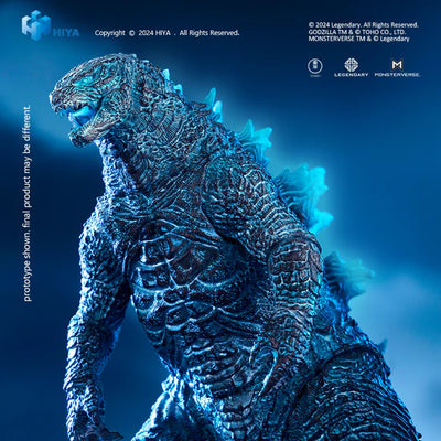 Figura Hiya Toys Godzilla vs Kong The New Empire Versión Energizada Escala 1/10