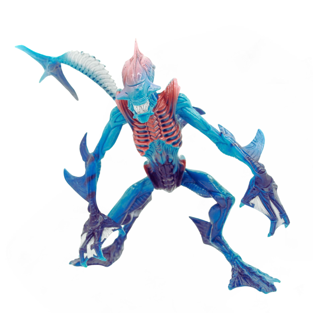 Figura Loose Retro Alien Resurrection Aqua Xenomorph