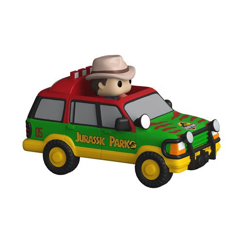 Set de Mini Figuras Funko Bitty Pop Rides Jurassic Park Dr Alan Grant and Jurassic SUV