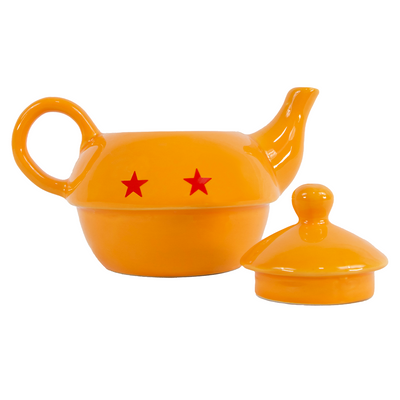 Taza-Tetera Dragon Ball Z Edición Especial Esfera 4 Estrellas