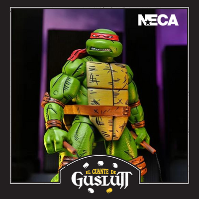 Figura NECA Teenage Mutant Ninja Turtles Michelangelo Edición Mirage Comics