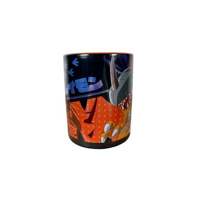 Taza Jumbo Digimon Metal-Greymon Edición Limitada