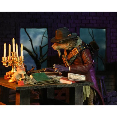 Figura NECA TMNT Splinter as Van Helsing Versión Ultimate