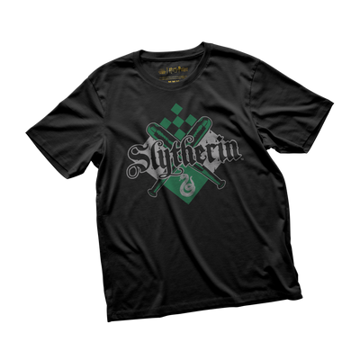 Playera Harry Potter Slytherin Quidditch Team Negra