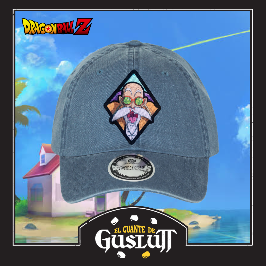 Gorra Dragon Ball Z “Master Roshi” Azul Vintage
