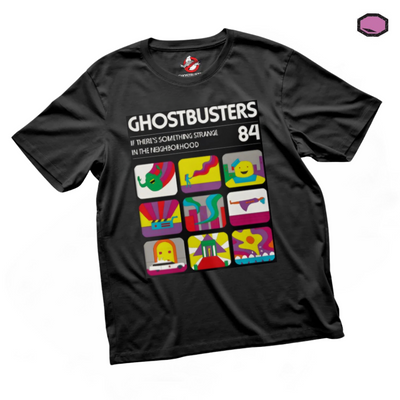 Playera Ghostbusters 1984 Negra
