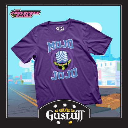 Playera The Powerpuff Girls “Mojo Jojo” Morada