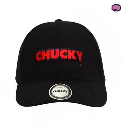 Gorra Chucky Logo Clásico Negra