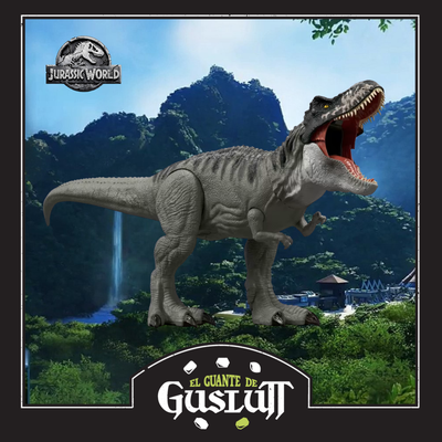 Figura Súper Colosal Jurassic World Rebirth Tyrannosaurus Rex