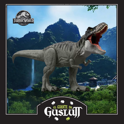 Figura Súper Colosal Jurassic World Rebirth Tyrannosaurus Rex