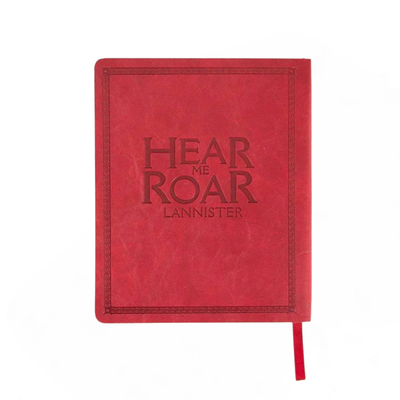 Libreta Game of Thrones Casa Lannister Edición Limitada