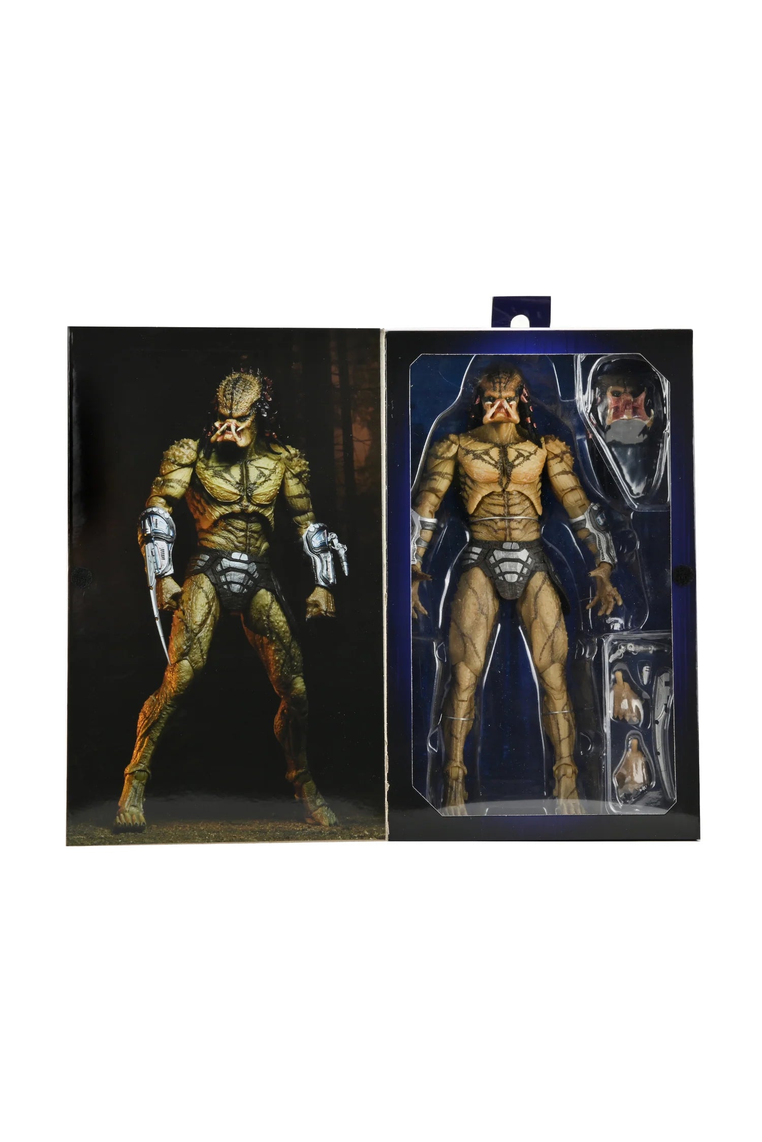 Figura NECA Unarmored Assasin Predator Versión Deluxe