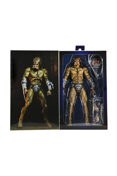 Figura NECA The Predator Unarmored Assasin Predator Versión Deluxe