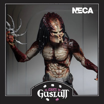 Figura NECA Fugitive Lab Escape Predator Versión Ultimate