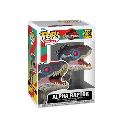 Figura Funko Pop Jurassic Park III Alpha Raptor