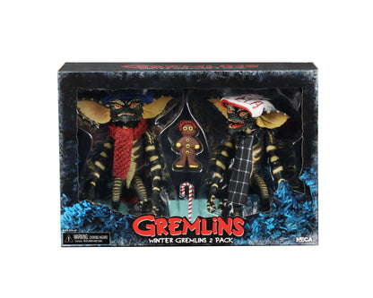 Set de Figuras NECA Gremlins (Winter Gremlins #1) Versión Ultimate