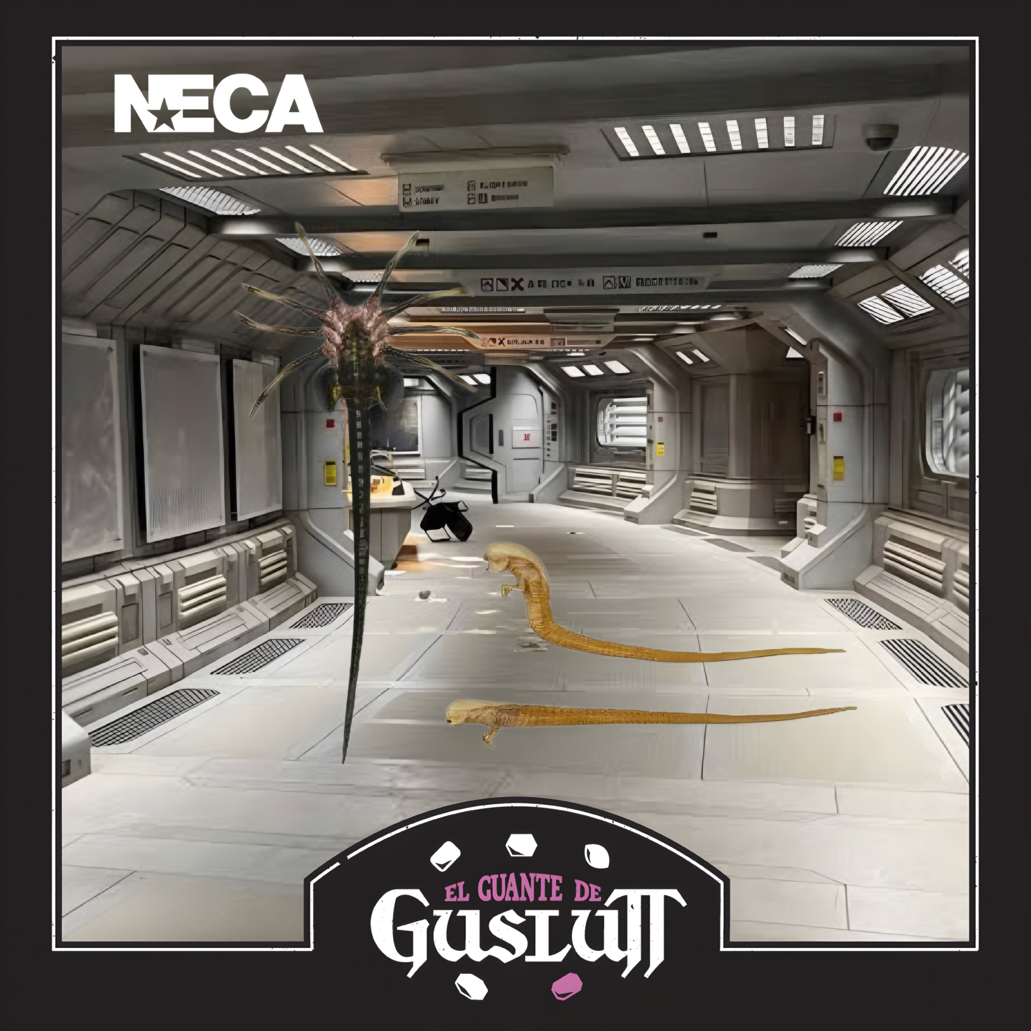 Accesorios Loose NECA Alien Romulus Facehugger and Chestbursters