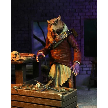 Figura NECA TMNT Splinter as Van Helsing Versión Ultimate