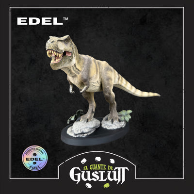 Estatua Edel Toys Tyrannosaurus Rex Emperor Museum Series Escala 1/35