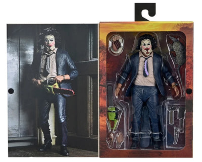 Figura NECA The Texas Chainsaw Massacre Pretty Woman Leatherface Edición 50 Aniversario Versión Ultimate