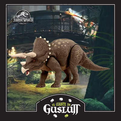 Figura Jurassic World Habitat Defender Triceratops