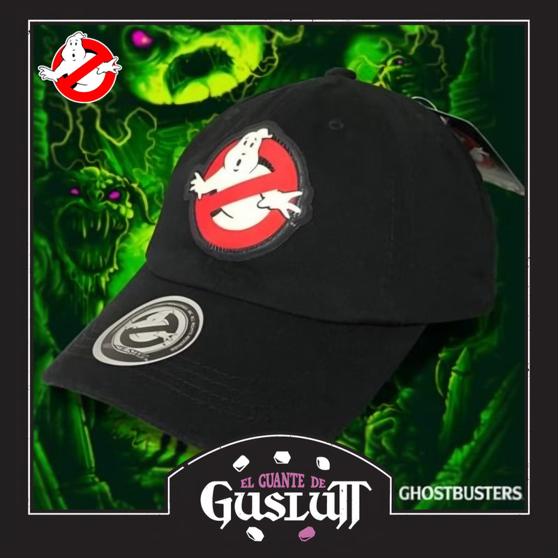 Gorra Ghostbusters Logo Glow in the Dark Negra