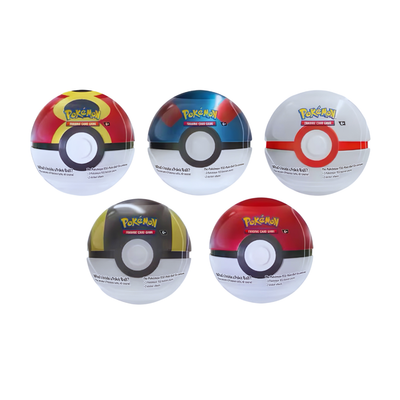 TCG Pokémon Pokeball Tin Edición Español (Pokebola al azar)