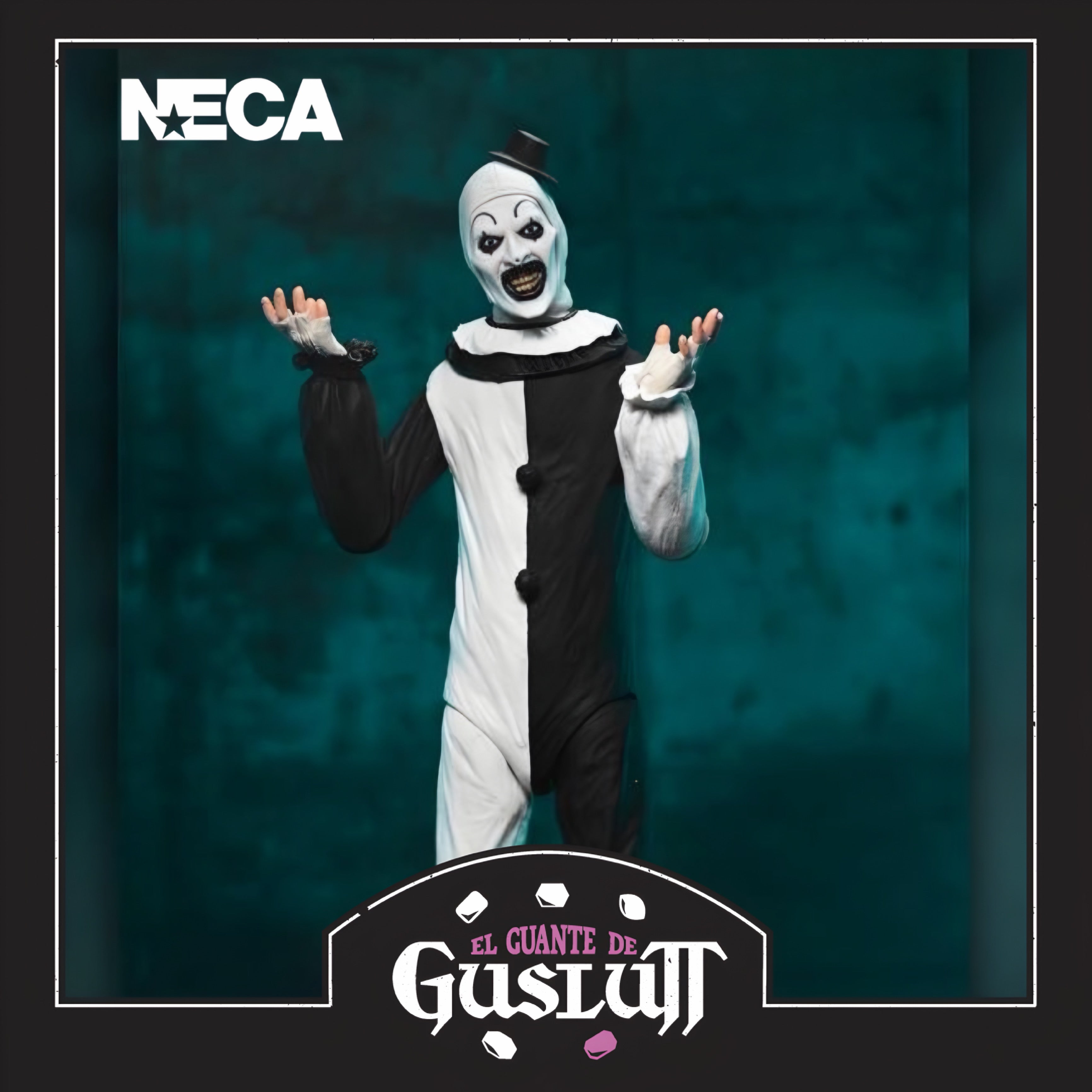 Figura NECA Terrifier Art The Clown Versión Ultimate