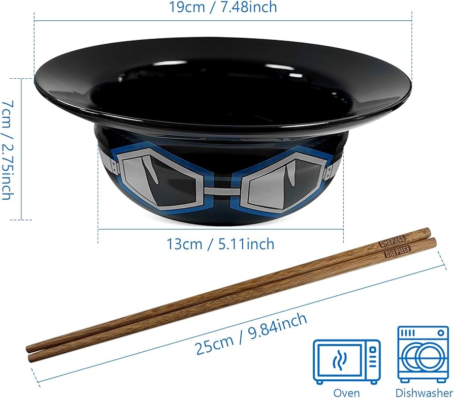 Ramen Bowl One Piece Sabo Edición Limitada