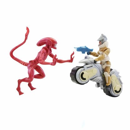 Set de Figuras Aliens Xenomorph Runner vs Weyland-Yutani Commando Exclusivo de Walmart