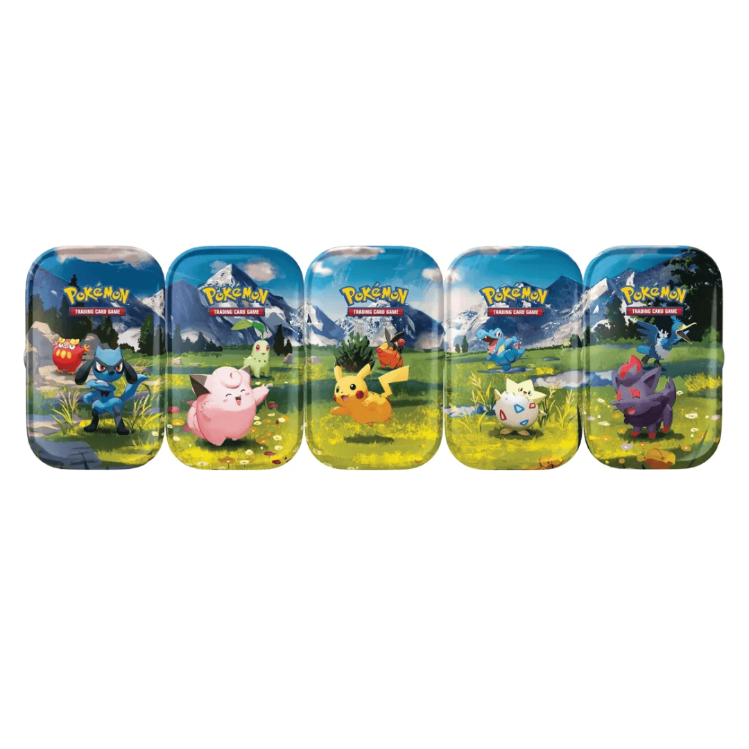 TCG Pokémon Tin Edición Español (Estuche al azar)