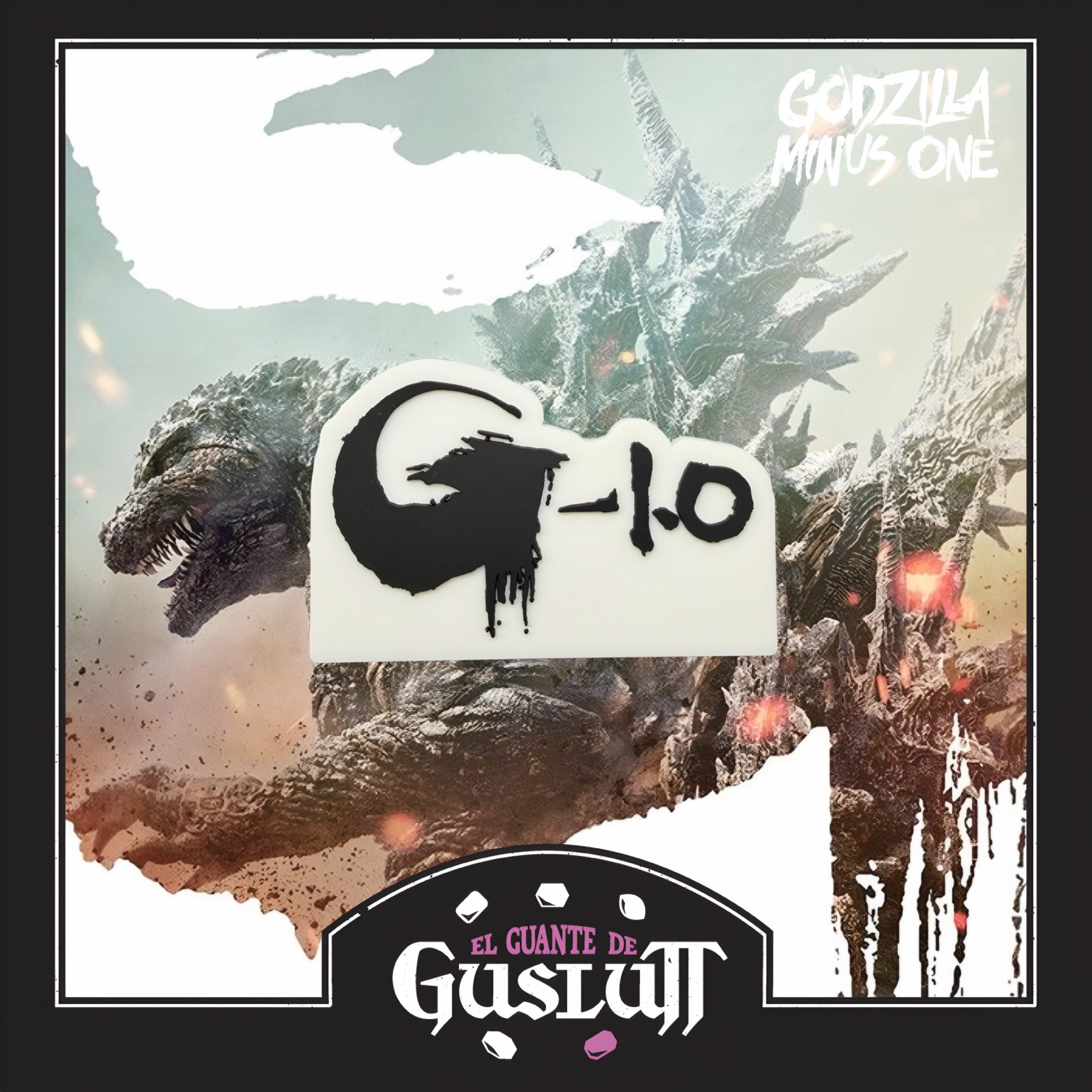 Vinil Logo Godzilla Minus One (2023) Ichiban Kuji Prize — Edición Japonesa