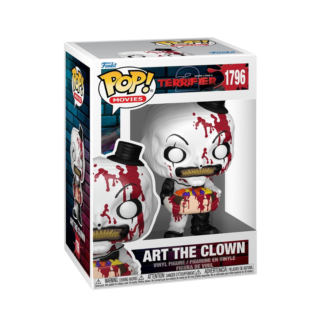 Figura Funko Pop Terrifier 2 Art The Clown