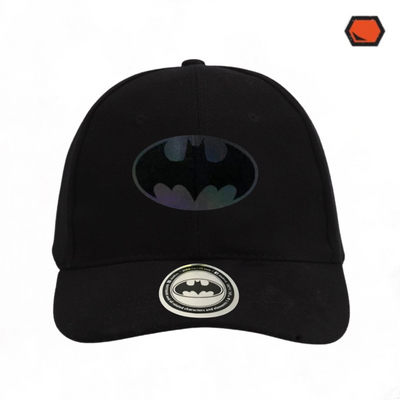 Gorra DC Comics Batman Logo Iridiscente Negra